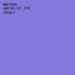 #8279DA - True V Color Image